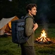 20L Waterproof Insulated Cooler Backpack W/ Wide Open | https://www.bestnamebadges.com