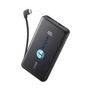 Anker® Power Bank (10K, 22.5W, Built-In USB-C Cable)
