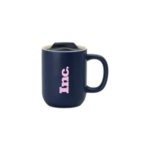 Milo Ceramic Lidded Mug - 12 Oz.