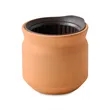 Modern Sprout Tiny Terracotta Big Congrats | https://www.bestnamebadges.com