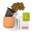 Modern Sprout Tiny Terracotta Thank You | https://www.bestnamebadges.com