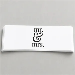 Classic Mr. & Mrs. Napkin Bands Set of 25