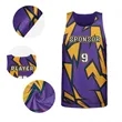 Custom Full Color Sublimated Double Layer Mesh Tank Top | https://www.bestnamebadges.com