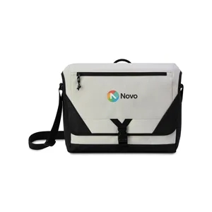 Peak Recycled rPET Laptop Messenger Bag