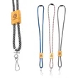 Braided Rope Lanyard with Bamboo Adjuster | https://www.bestnamebadges.com