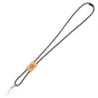 Braided Rope Lanyard with Bamboo Adjuster | https://www.bestnamebadges.com