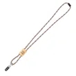 Braided Rope Lanyard with Bamboo Adjuster | https://www.bestnamebadges.com