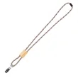 Braided Rope Lanyard with Bamboo Adjuster | https://www.bestnamebadges.com