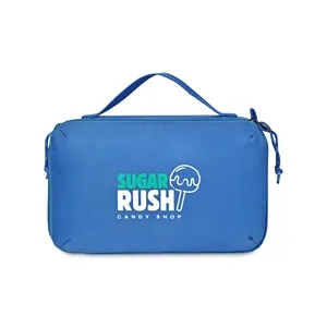 Parker Recycled rPET Dual Zippered Pouch