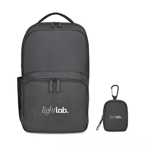 Fletcher Recycled rPET Laptop Backpack & Mini Pouch Set | https://www.bestnamebadges.com