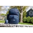 Fletcher Recycled rPET Laptop Backpack & Mini Pouch Set | https://www.bestnamebadges.com
