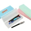Translucent Frosted Stationery Box Plastic Pencil Case | https://www.bestnamebadges.com