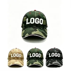 Custom Embroidered Camo Baseball Hat