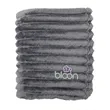 BeWell™ Parlor Soft Stripe Cuddle Blanket | https://www.bestnamebadges.com