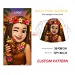 2-in-1 Foldable Beach Towel Drawstring Backpack | https://www.bestnamebadges.com