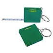 Popular Measuring Tape Key Chain | https://www.bestnamebadges.com