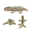 Interactive Plush Crocodile Squeaky Dog Toy | https://www.bestnamebadges.com