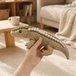 Interactive Plush Crocodile Squeaky Dog Toy | https://www.bestnamebadges.com