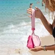 Portable Dual Pouch Wristlet Keychain Wallet | https://www.bestnamebadges.com