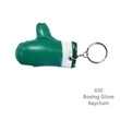 Popular Boxing Glove Sports Keychain | https://www.bestnamebadges.com