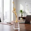 Star Goddess - Gold/Clear | https://www.bestnamebadges.com