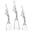 Star Goddess - Silver/Clear | https://www.bestnamebadges.com
