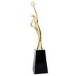 Star Goddess - Gold/Black | https://www.bestnamebadges.com