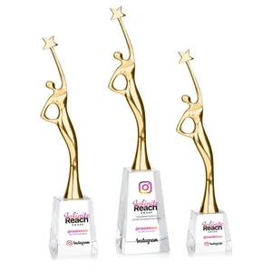 Star Goddess VividPrint™ Award - Gold/Clear
