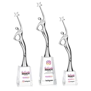 Star Goddess VividPrint™ Award - Silver/Clear