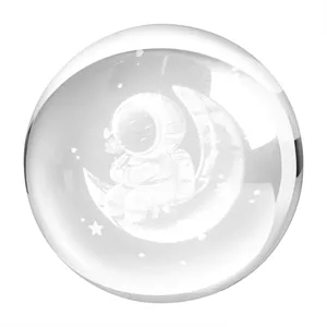 Shining Optical Crystal Orb Sphere Award