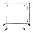8' X 10' Event Backdrop Banner Stand (Ocean) | https://www.bestnamebadges.com