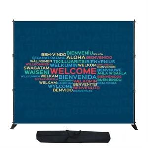 8' X 10' Event Backdrop Banner Stand (Ocean)