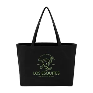 12oz Custom Cotton Canvas Shopping Tote Bag