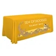 6' Standard Table Throw (Full-Color Front Only) | https://www.bestnamebadges.com