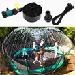 Trampoline Sprinkler | https://www.bestnamebadges.com