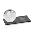Globe Award on Rectangle Marble Base | https://www.bestnamebadges.com