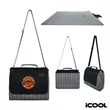 iCOOL® Roxborough Roll-Up Picnic Blanket | https://www.bestnamebadges.com