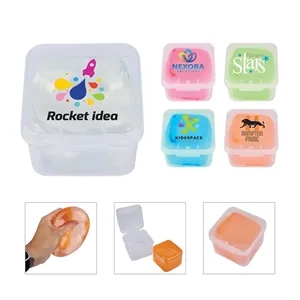 Squiloo Squishy Sensory Cube | https://www.bestnamebadges.com