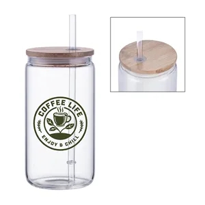 Juzo 18 oz. Glass Cup