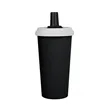 Frankie 16 oz. Double Wall Recycled Polypropylene Straw T... | https://www.bestnamebadges.com