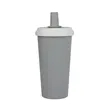 Frankie 16 oz. Double Wall Recycled Polypropylene Straw T... | https://www.bestnamebadges.com