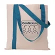Striped Economy Tote | https://www.bestnamebadges.com