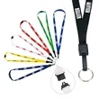 1/2" Breakaway Lanyard with Key Ring | https://www.bestnamebadges.com