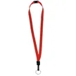1/2" Breakaway Lanyard with Key Ring | https://www.bestnamebadges.com