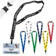 3/4" Breakaway Lanyard with Key Ring | https://www.bestnamebadges.com