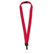 3/4" Breakaway Lanyard with Key Ring | https://www.bestnamebadges.com