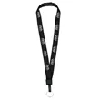 3/4" Breakaway Lanyard with Key Ring | https://www.bestnamebadges.com