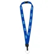 3/4" Breakaway Lanyard with Key Ring | https://www.bestnamebadges.com