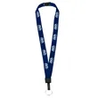 3/4" Breakaway Lanyard with Key Ring | https://www.bestnamebadges.com