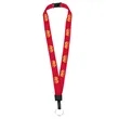 3/4" Breakaway Lanyard with Key Ring | https://www.bestnamebadges.com